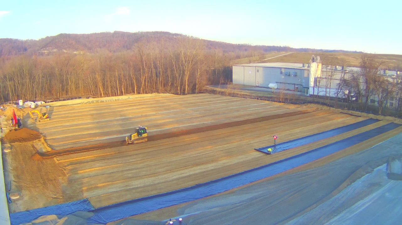 Siskin Steel storage facility project in Louisville